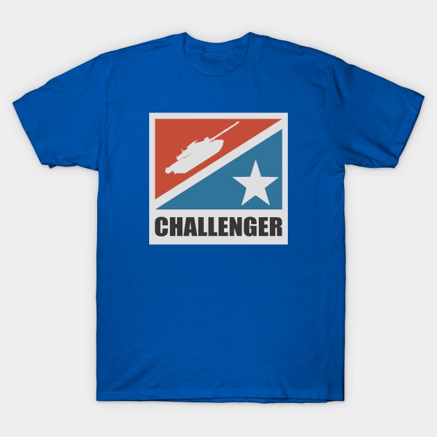 Challenger 2 Tank T-Shirt by TCP